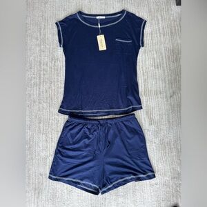 Midnight Blue Pajama Set